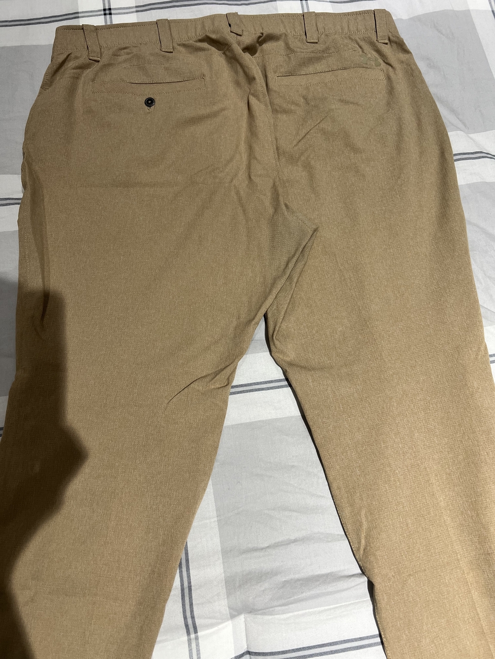 Under Armour Men's Khaki Chino Pants - Tan/Black - 2 Pair